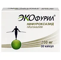 Купить: Экофурил 200 мг 30 шт капсулы