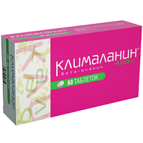 Купить: Клималанин 400 мг 60 шт таблетки