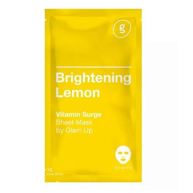 Купить Glam Up 21 г маска тканевая с экстрактом лимона витаминная
