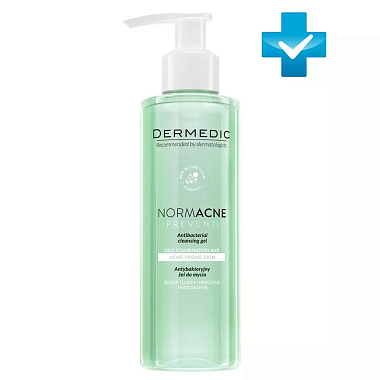 Купить Dermedic Normacne 200 мл гель для лица очищающий антибактериальный