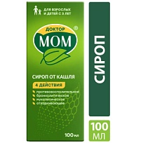 Купить: Доктор Мом 100 мл сироп