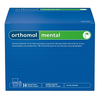 Купить: Orthomol Mental порошок + капсулы курс 30 дней