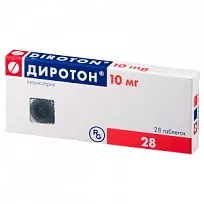 Купить: Диротон 10 мг 28 шт таблетки