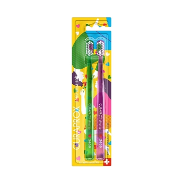 Купить Curaprox Duo Power Smile 2 шт набор щеток зубных ультрамягкие