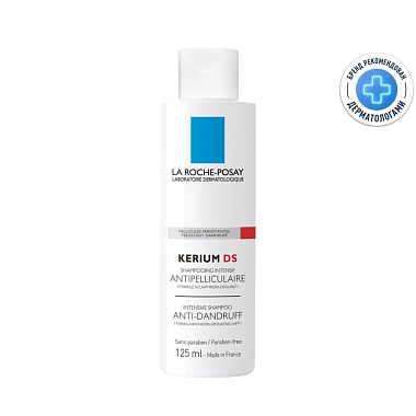 Купить La Roche-Posay Kerium 125 мл шампунь против перхоти