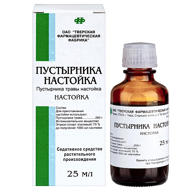 Купить Пустырник 25 мл настойка флакон