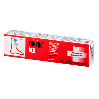 Купить Доктор Биокон Гирудовен 50 г гель для ног