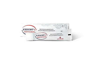 Купить Клензит С Микросферы 0,1 % 30 г гель для наружного применения