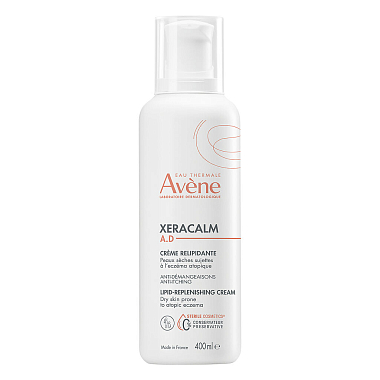 Купить Avene XeraCalm A.D 400 мл крем липидовосполняющий