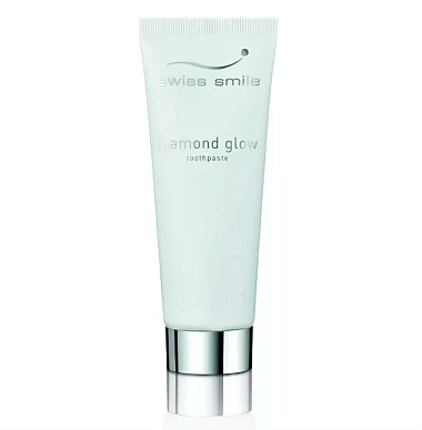 Купить Swiss Smile Diamond Glow Toothpaste 75 мл паста зубная отбеливающая алмазное сияние
