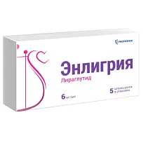 Купить: Энлигрия 6 мг/мл 3 мл 5 шт раствор для подкожного введения шприц-ручки
