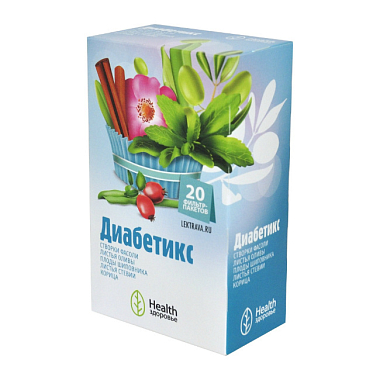 Купить Сбор Диабетикс 2 г 20 шт фильтр-пакеты