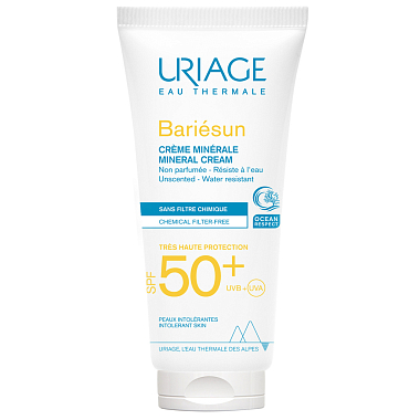 Купить Uriage Bariesun SPF 50+ 100 мл крем минеральный
