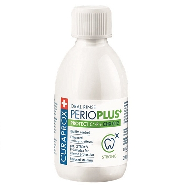 Купить Curaprox Perio Plus Protect 200 мл ополаскиватель для полости рта с хлоргексидином