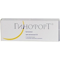 Купить: Гинофорт 2% 5 г крем вагинальный