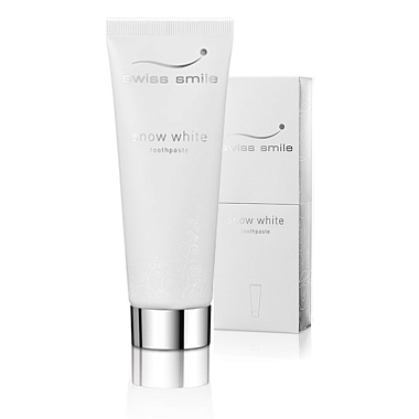 Купить Swiss Smile Snow White 75 мл паста зубная отбеливающая снежная белизна