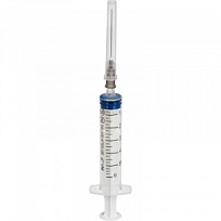 Купить: Vogt Medical 5 мл 10 шт шприц 3-х компонентный с иглой 22G 0,7 мм х 30 мм