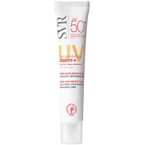Купить: SVR Cicavit+ SPF 50+ 40 мл крем успокаивающий для поврежденной и раздраженной кожи