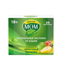 Купить: Доктор Мом 20 шт пастилки фруктовые