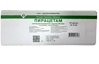 Купить: Пирацетам 20 % 5 мл 10 шт раствор для внутривенного введения