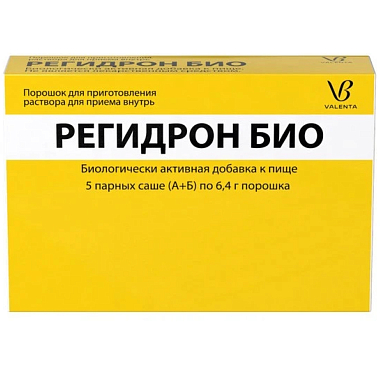 Купить Регидрон Био 6,4 г 5 шт порошок для приготовления раствора для приема внутрь