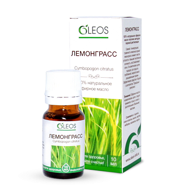 Купить Oleos Лемонграсс 10 мл масло эфирное