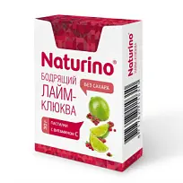 Купить: Naturino пастилки б/сахара массой 2,5г лайм-клюква 30,0г