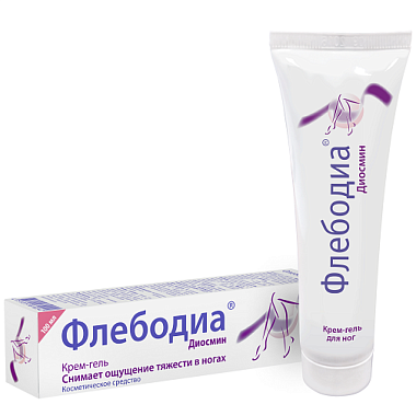Купить Флебодиа 100 мл крем-гель для ног