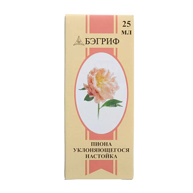 Купить Пиона Уклоняющегося 25 мл настойка