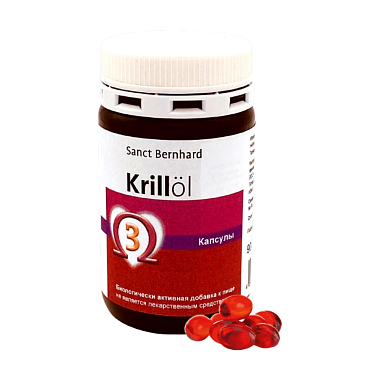 Купить Sanct Bernhard Масло Криля 90 шт капсулы