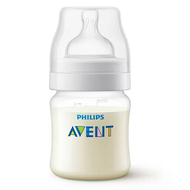 Купить Philips Avent Anti-colic SCF810/27 125 мл 2 шт бутылочка для кормления детская с клапаном Air-Free 0 мес+