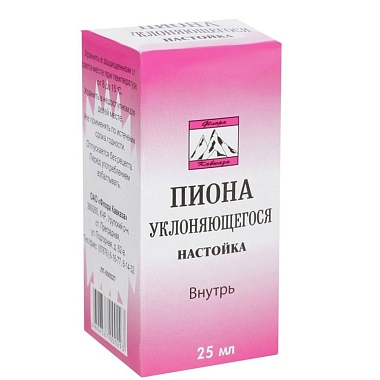 Купить Пиона Уклоняющегося 25 мл настойка