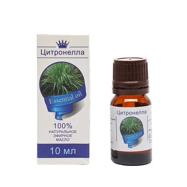 Купить Цитронелла 10 мл масло эфирное