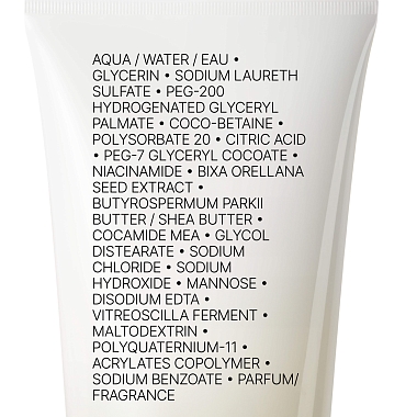 Купить La Roche-Posay Effaclar H Iso-Biome 200 мл крем-гель успокаивающий очищающий  для лица против прыщей от сухости и забитых пор с маслом ши ниацинамидом