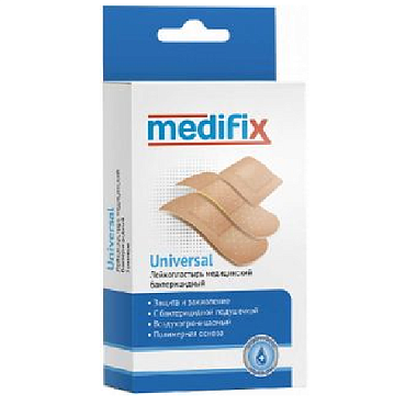 Купить Пластырь бактерицидный Медификс Универсал №20 3 размера