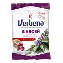 Купить: Вербена 60 г карамель леденцовая с начинкой шалфей