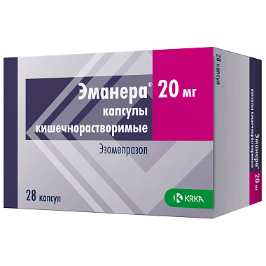 Купить Эманера 20 мг 28 шт капсулы