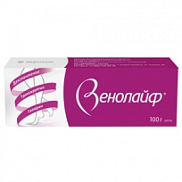 Купить: Венолайф 0,25% + 5% + 2% 100 г гель для наружного применения