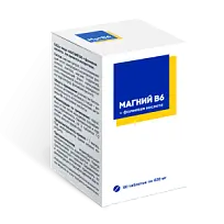 Купить: Магний В6 620 мг 90 шт таблетки + фолиевая кислота