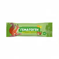 Купить: Гематоген Форте 40 г плитка с лесным орехом