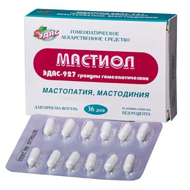 Купить Эдас-927 Мастиол 36 доз гранулы гомеопатические