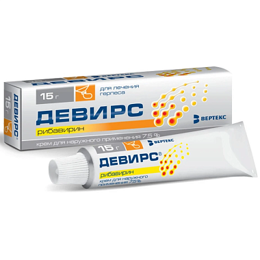 Купить Девирс 7,5% 15 г крем для наружного применения туба