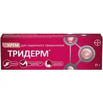 Купить: Тридерм 15 г крем для наружного применения
