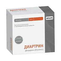 Купить: Диартрин 50 мг 120 шт капсулы