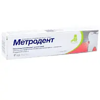 Купить: Метродент 20 г гель стоматологический ананас