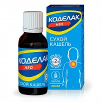 Купить: Коделак Нео 5 мг / мл 20 мл капли флакон