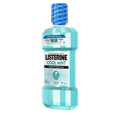 Купить Listerine 500 мл ополаскиватель для полости рта свежая мята