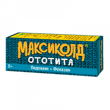 Купить Максиколд Ототита капли ушн 1%/4% 15мл