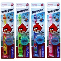 Купить: Longa Vita Angry Birds зубная щетка Артикул  AB-1 5-10 лет