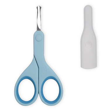 Купить Chicco ножницы детские голубые 0 мес+